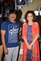 Anado Bramha Movie Team Visits Devi Theatre
